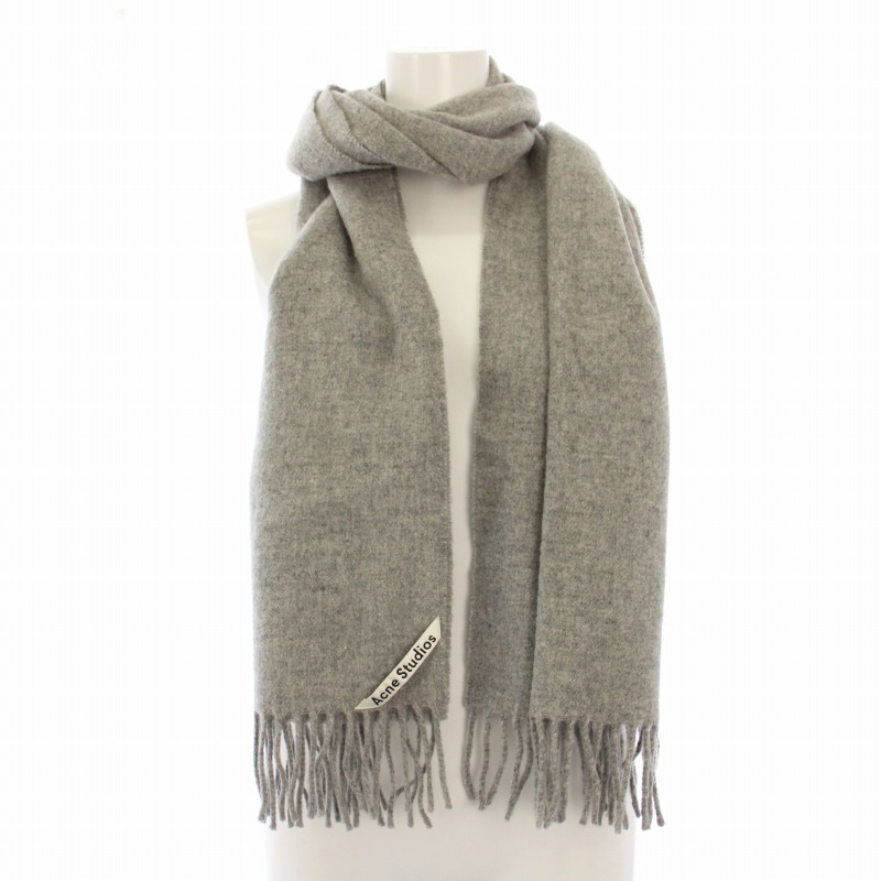 アクネストゥディオズ ストール マフラー グレー Acne Studios