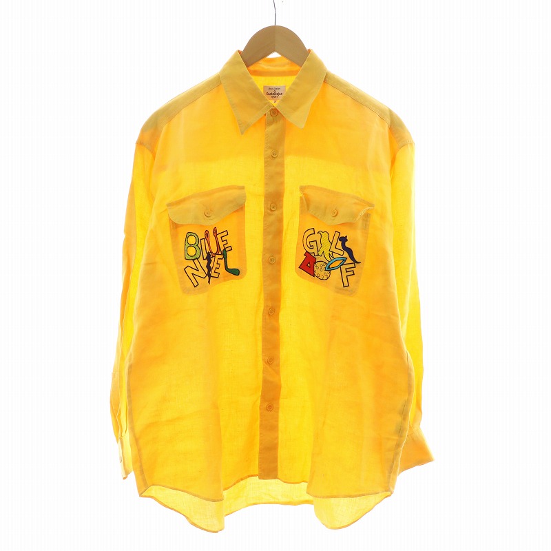 カステルバジャック CASTELBAJAC スポーツ sport シャツ 長袖 麻 
