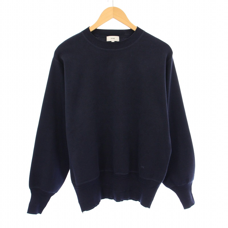 HYKE/トレーナー HYKE コットン スウェット トレーナー S HYKE
