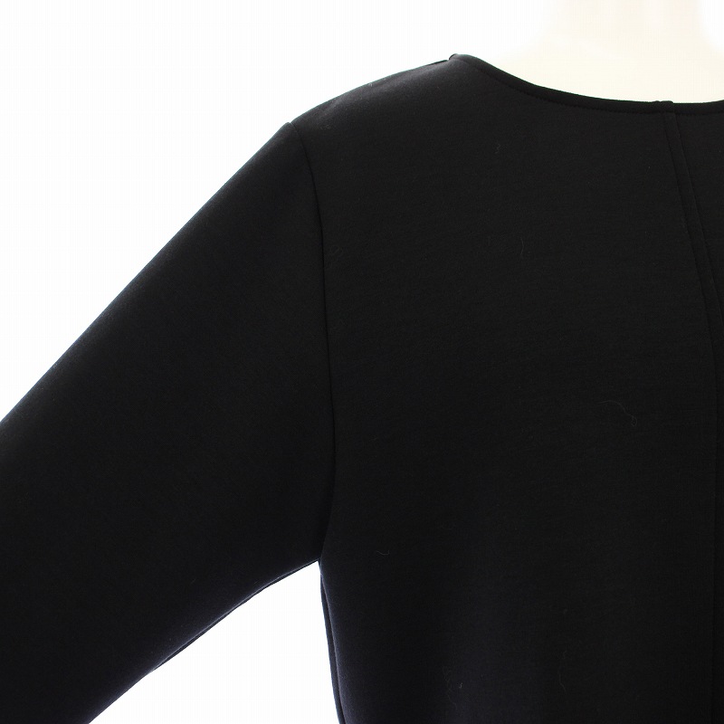 24SS　ANAYI　アナイ　スムースプルオーバー　チュニック　ブラック　新品 スムースタックパフ袖プルオーバー | ANAYI/アナイ | 三越伊勢丹