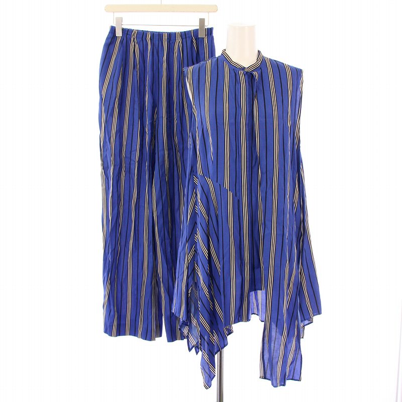 エンフォルド ENFOLD セットアップ フレアシャツ ブラウス  