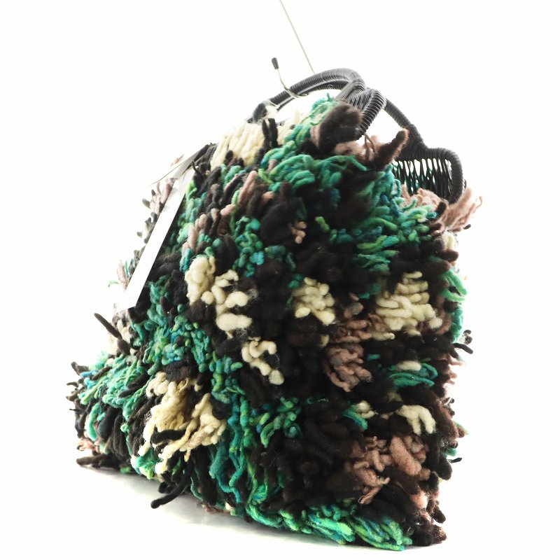 未使用品 マルニ MARNI マーケット ウーリー クロシェ MARKET WOOLY