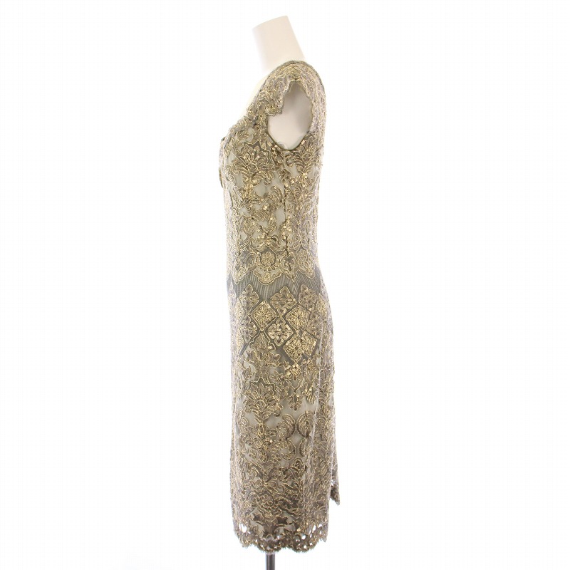 未使用品 タダシショージ TADASHI SHOJI ノースリーブワンピース タグ