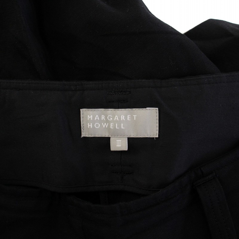 セール 国内 マーガレットハウエル TWILL LINEN COTTON 23SS HOWELL MARGARET パンツ