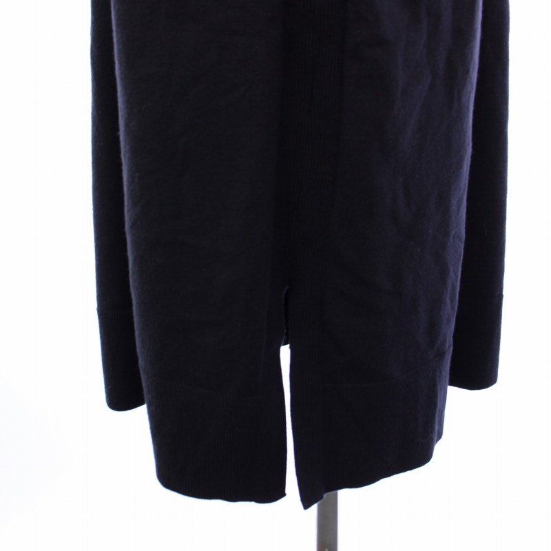23区 オンワード樫山 23AW ニットワンピース ロング 長袖 38 紺 210-5