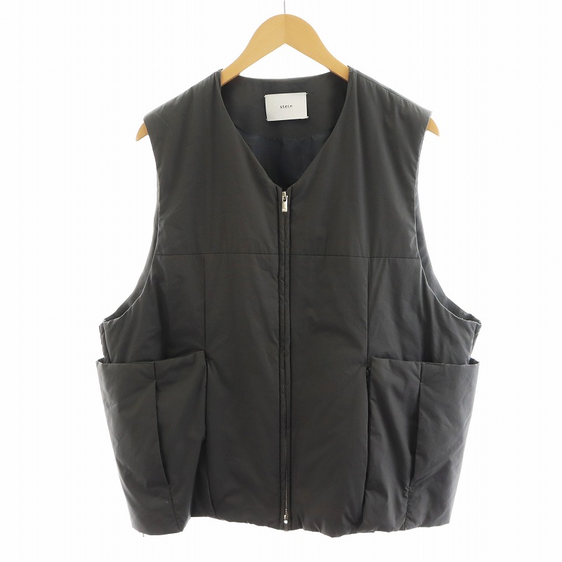 シュタイン stein PADDED DEFORMABLE VEST 中綿ベスト M グレー