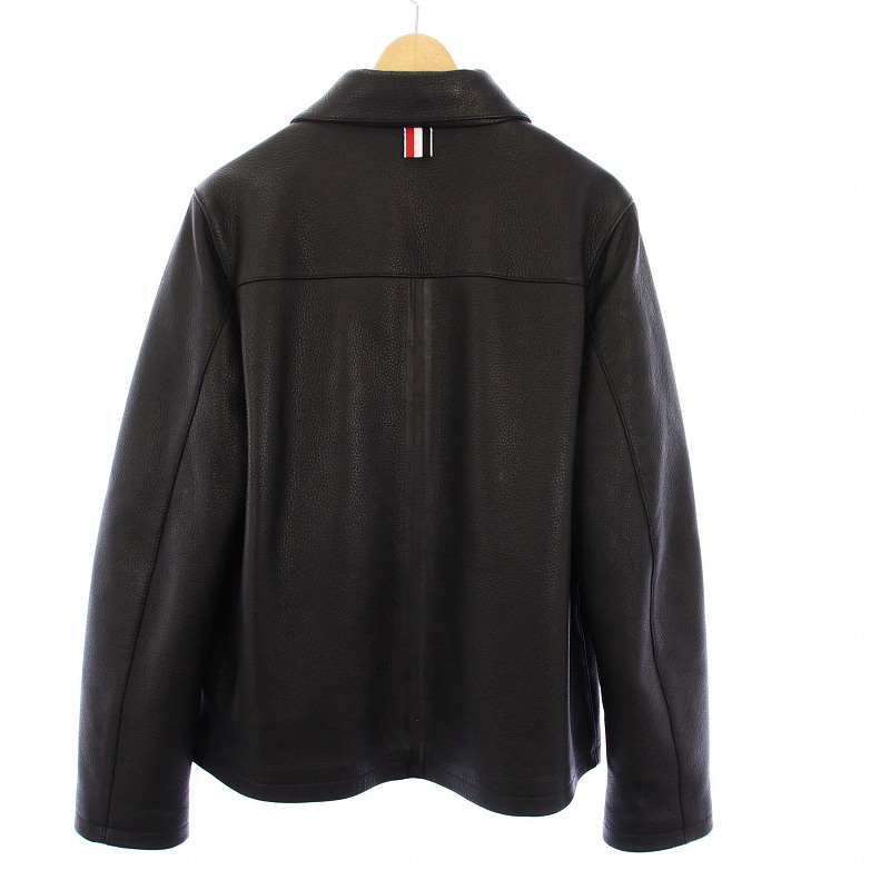 トムブラウン THOM BROWNE 近年モデル レザージャケット 革ジャン 