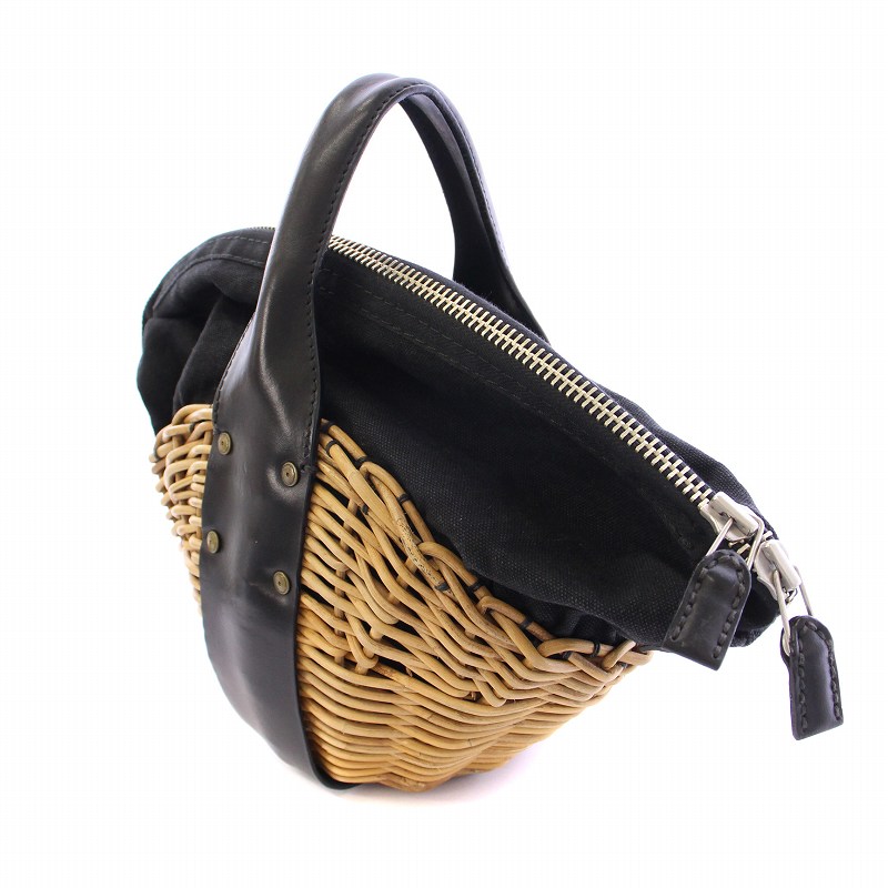 エバゴス EBAGOS モチアルク ヤマコトバ ファスナー付バスケット かご  