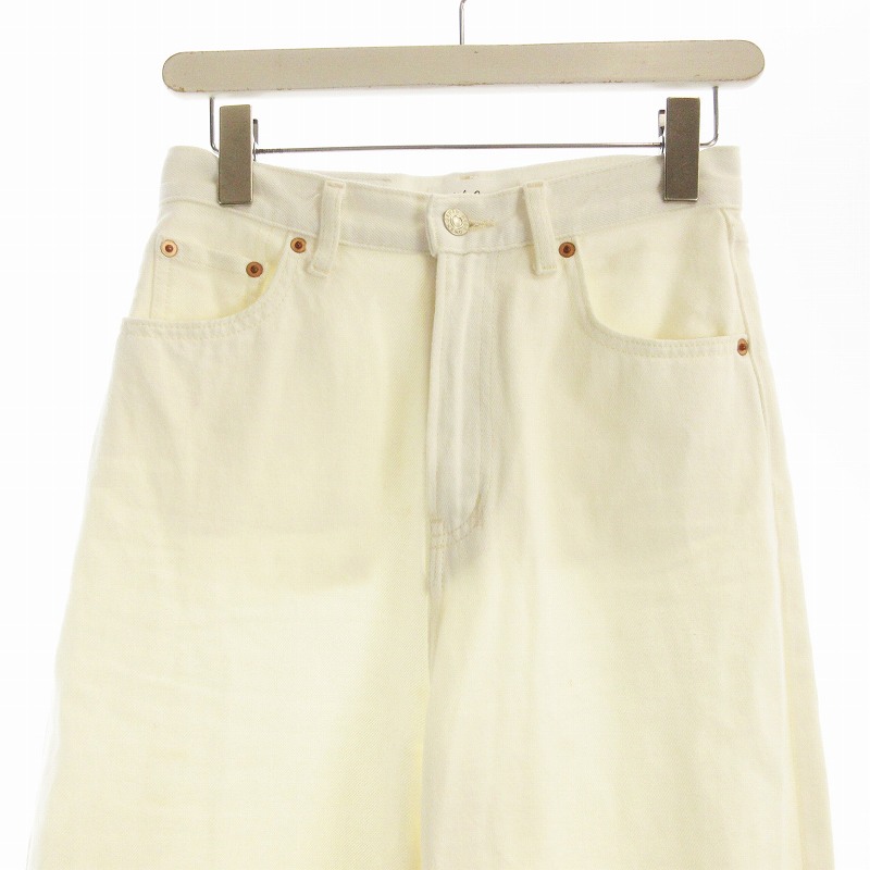ミラオーウェン Mila Owen 24SS ハイウエストカーブデニムパンツ
