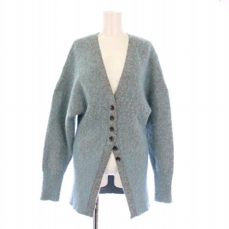 アキラナカ AKIRA NAKA 24AW Greer mohair knit cardigan BL グリア