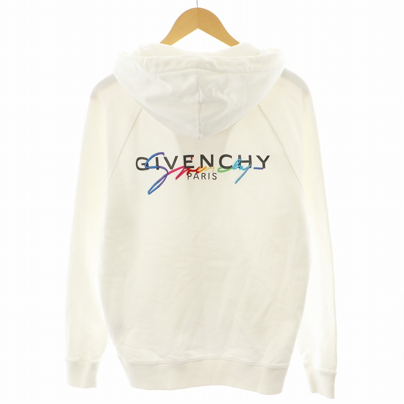 ジバンシィ GIVENCHY ZIP スウェットパーカー ジップアップ バックロゴ