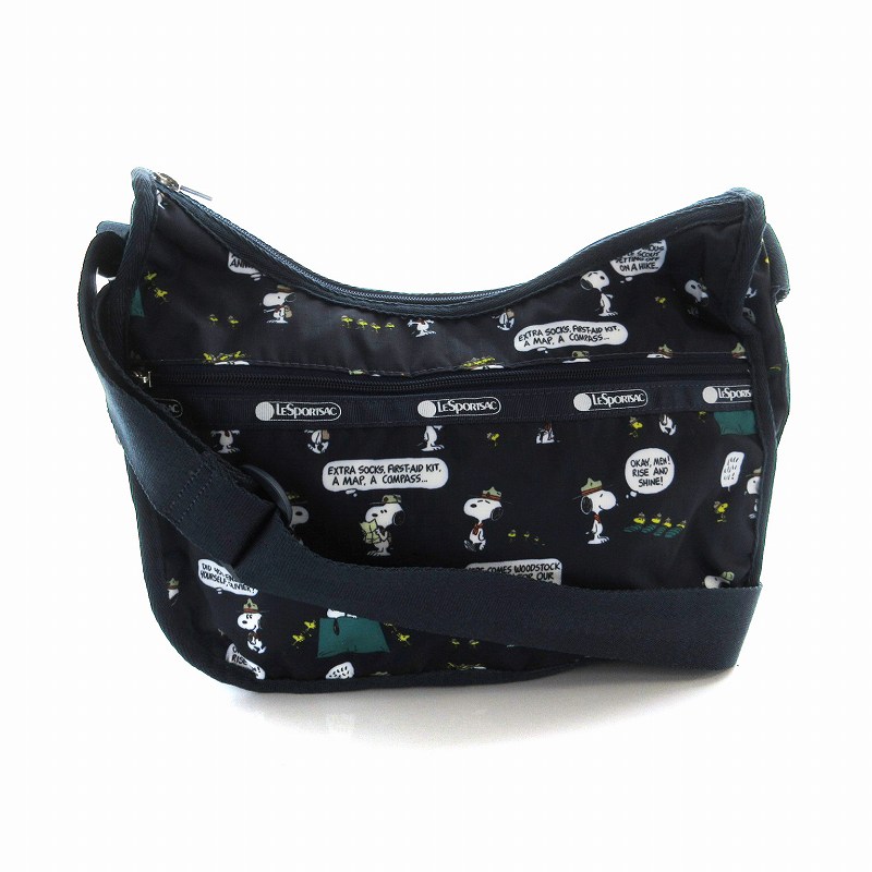 レスポートサック LesportSAC ピーナッツパルズ スヌーピー ショルダー 