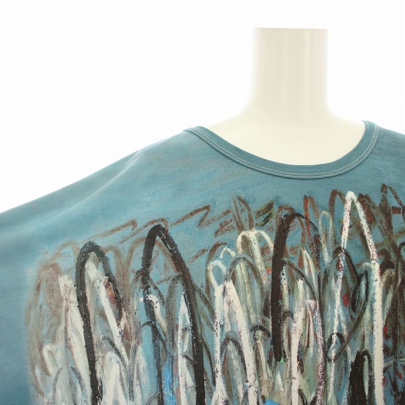 TRUNK - 〇〇TRUNK トランク レディース 半袖Tシャツ ロング　サイズ38 ネイビー TRUNK - 〇〇TRUNK トランク レディース 半袖Tシャツ ロング