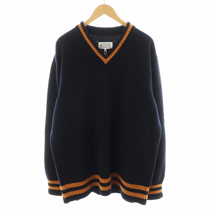 margiela 10 ニット 未使用品 メゾンマルジェラ 10 Maison Margiela 10 21AW ウールミドル