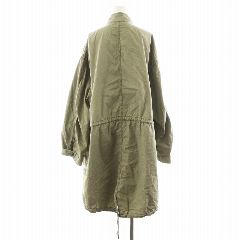 ウィムガゼット Whim Gazette 24SS ミリタリーコート ロング丈