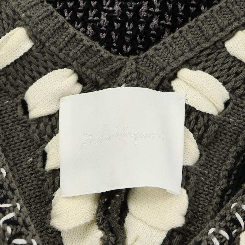 mame マメ サイドスリットフリンジニットワンピース 【公式通販】