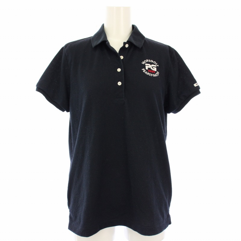 パーリーゲイツ ポロシャツ PGロゴ刺繍 半袖 新品/タグ付き パーリー