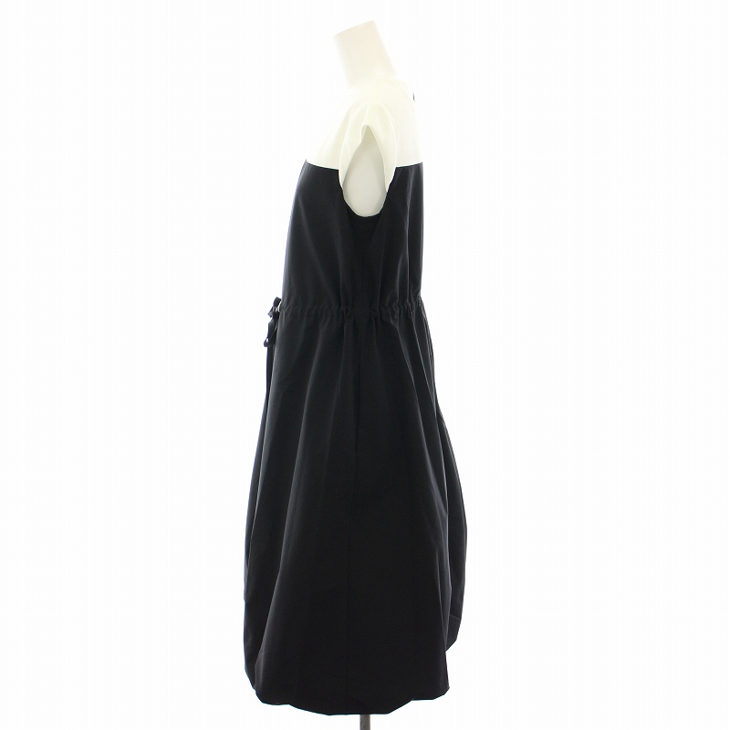 ルネ Rene 24年製 ワンピース ロング 半袖 フレンチスリーブ 切替