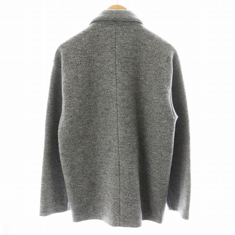 オーラリー AURALEE WOOL LING YARN MILLED JERSEY ZIP BLOUSON