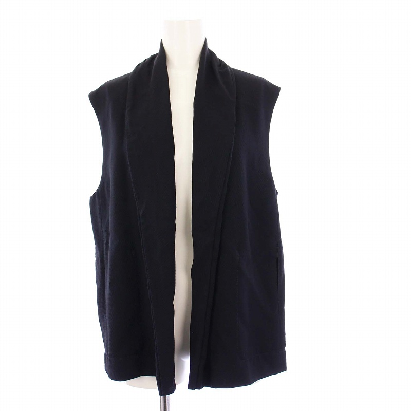 TOMORROWLAND .B ウールフラノ テーラードジレ ウールフラノ