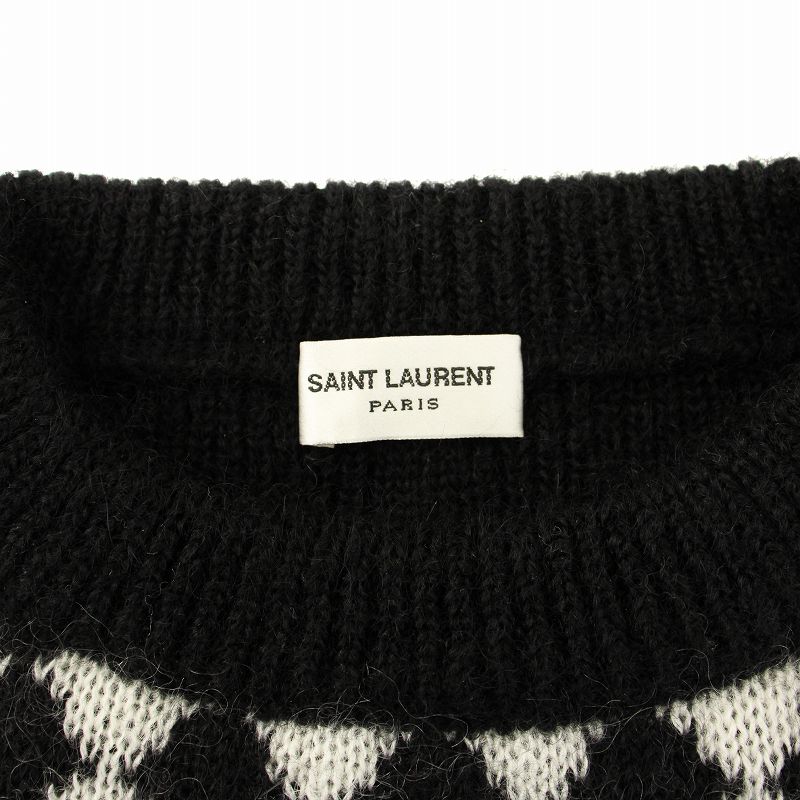 未使用品 サンローラン パリ SAINT LAURENT PARIS 21AW ニット