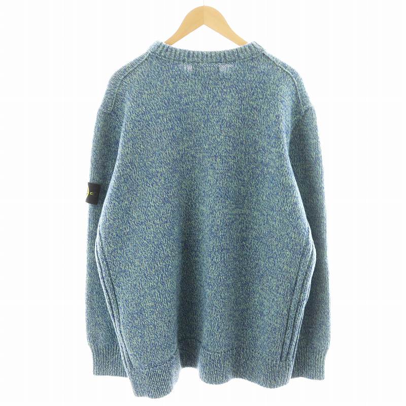 未使用品 ストーンアイランド STONE ISLAND ニット セーター 長袖 ロゴ 