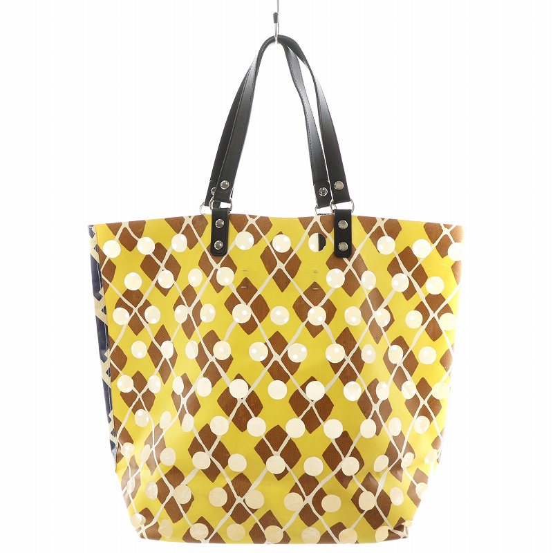 マルニ MARNI トートバッグ ハンドバッグ ショルダーバッグ パンチング 