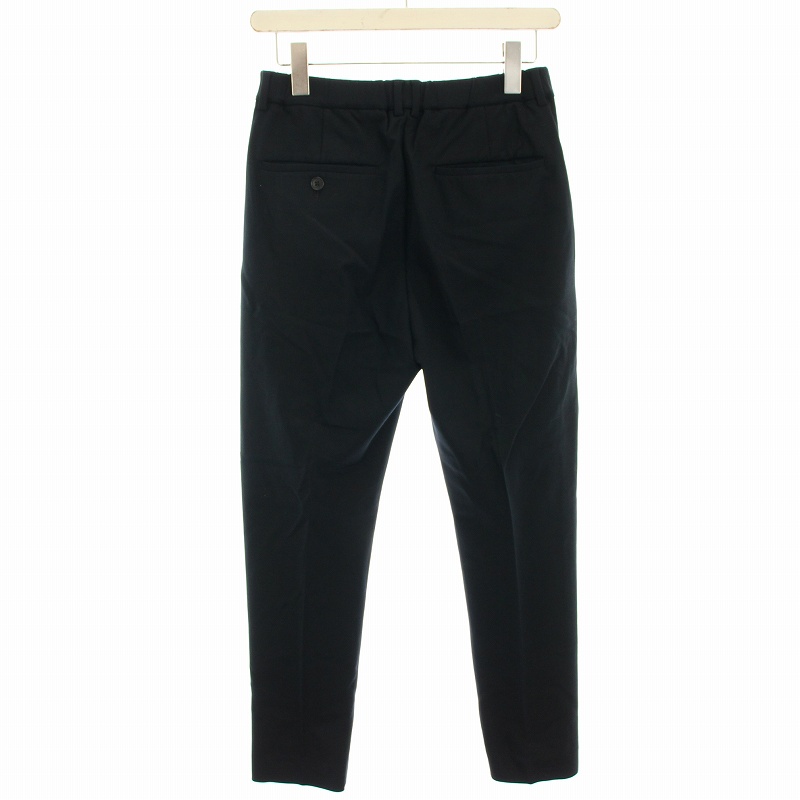 【中古】ロエフ LOEFF KRSスリムパンツ スラックス イージー 1 黒 ブラック 88142990084 /HN レディース ロエフ LOEFF KRSスリムパンツ スラックス イージー 1 黒 ブラック