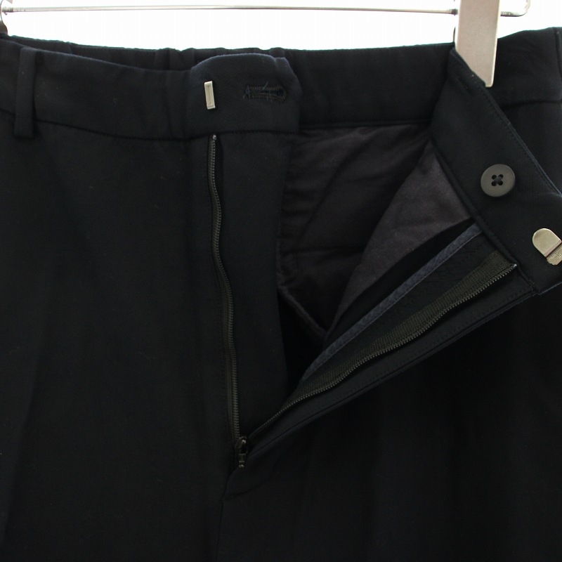 【中古】ロエフ LOEFF KRSスリムパンツ スラックス イージー 1 黒 ブラック 88142990084 /HN レディース ロエフ LOEFF KRSスリムパンツ スラックス イージー 1 黒 ブラック