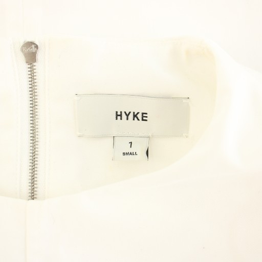 【中古】ハイク 24SS タスランツイルスリーブレストップ カットソー ノースリーブ 1 白 241-15221 レディース ハイク HYKE 24SS タスランツイルスリーブレストップ TASLAN TWILL