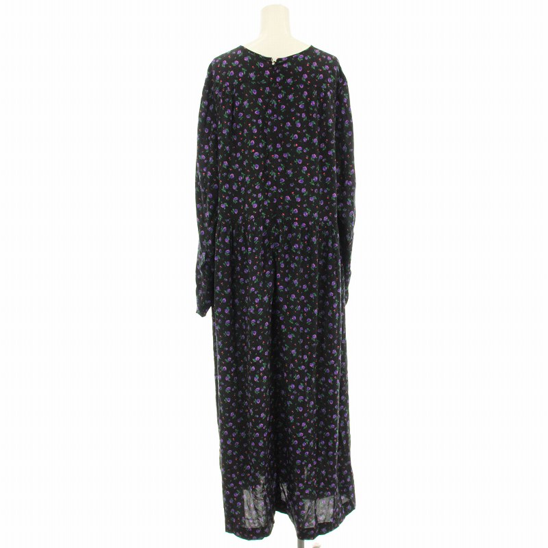 シンゾーン Shinzone 23AW PURPLE FLOWER DRESS 23AMSOP01 花柄
