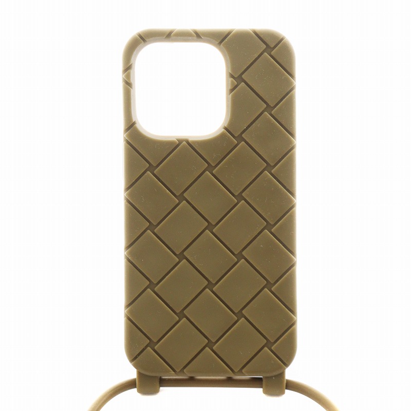ボッテガヴェネタ BOTTEGA VENETA イントレチャート iPhone14 Pro用