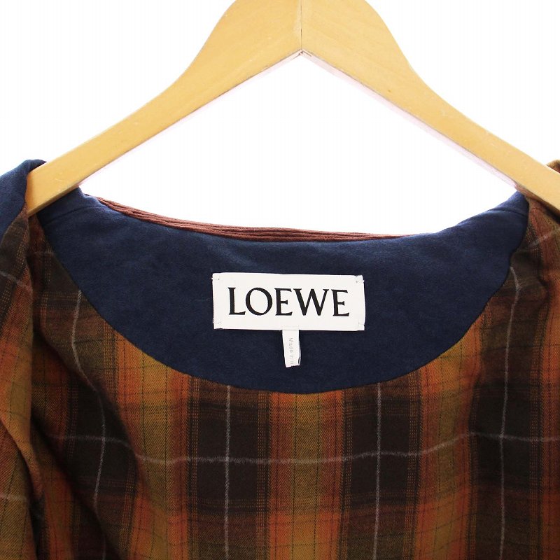 ロエベ LOEWE コーデュロイトリムジャケット ステンカラー