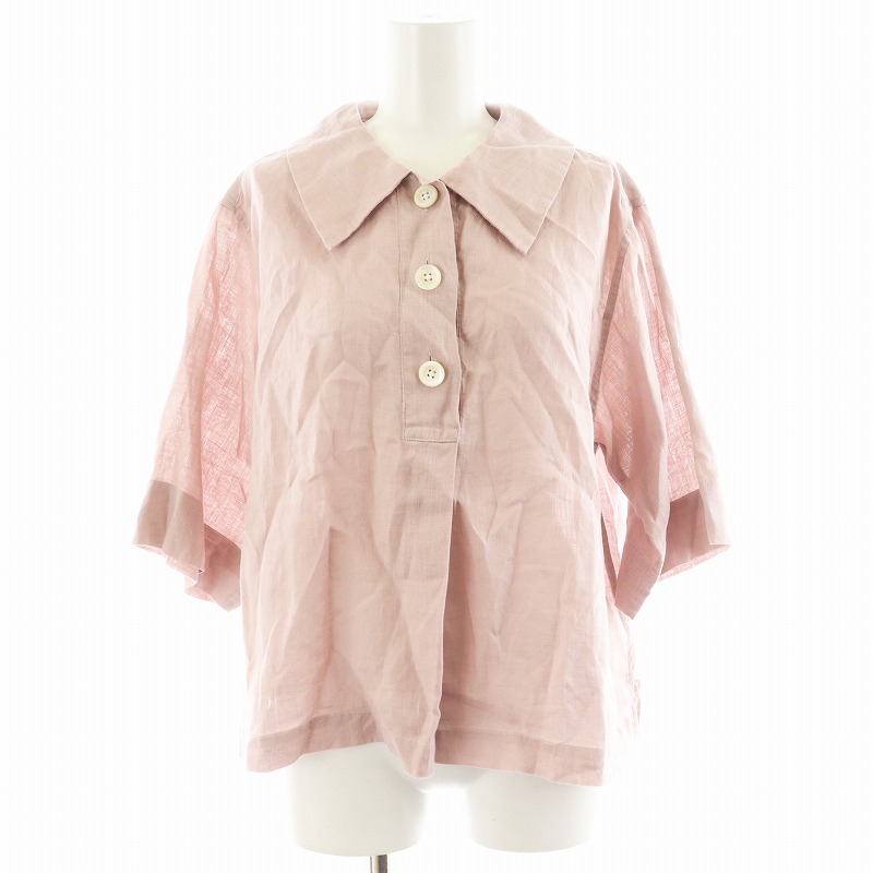 マーガレットハウエル MARGARET HOWELL 24SS LINEN VOILE シャツ 