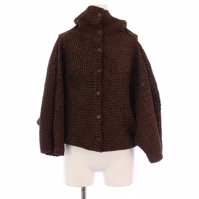 イッセイミヤケ　me 10 カーディガン 中古・古着通販】me ISSEY MIYAKE (ミーイッセイ ミヤケ) シワ