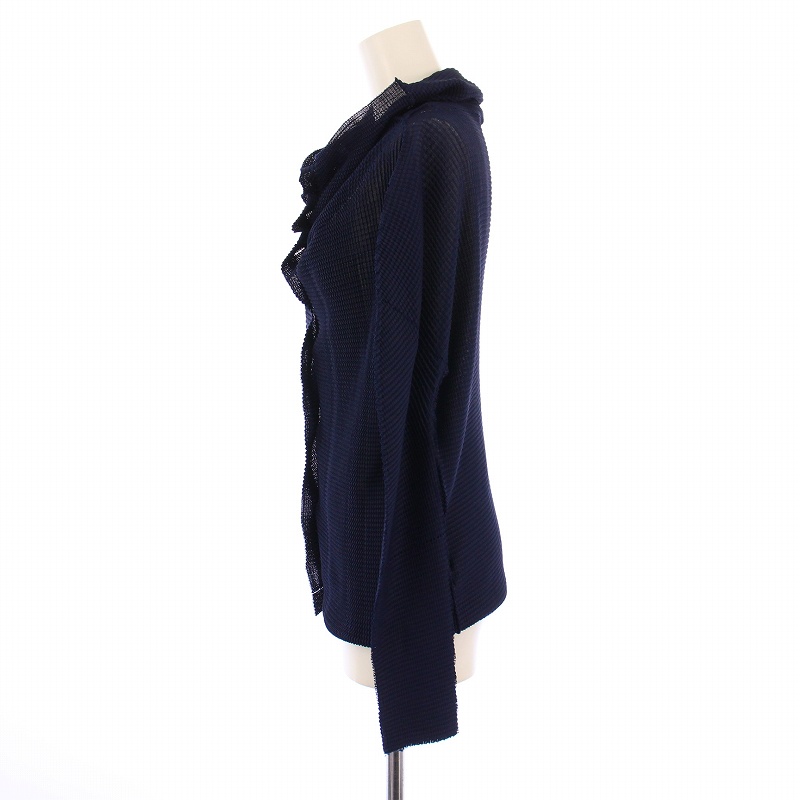 イッセイミヤケme 長袖カーディガン イッセイミヤケ 長袖カーディガン グレーISSEY MIYAKE me