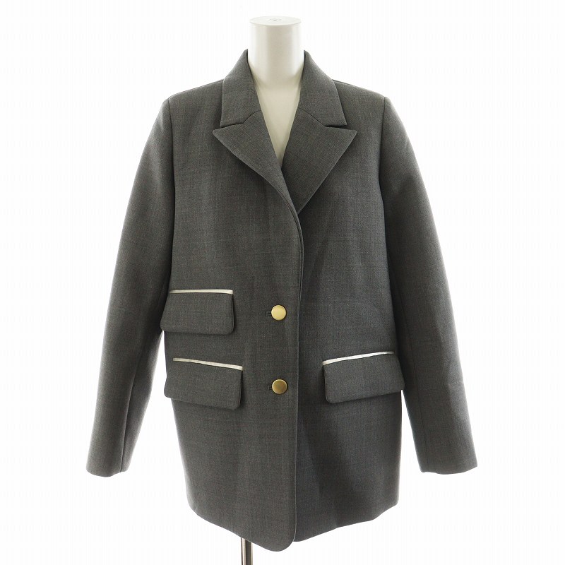 ヨリ yori シロコン shirocon チャンキーテーラージャケット シングル