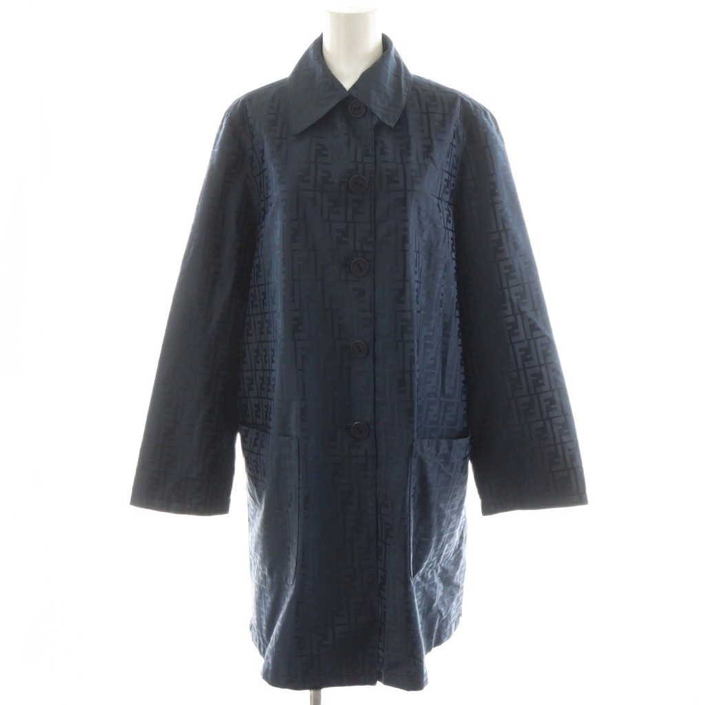 FENDI ズッカ柄 ステンカラーコート