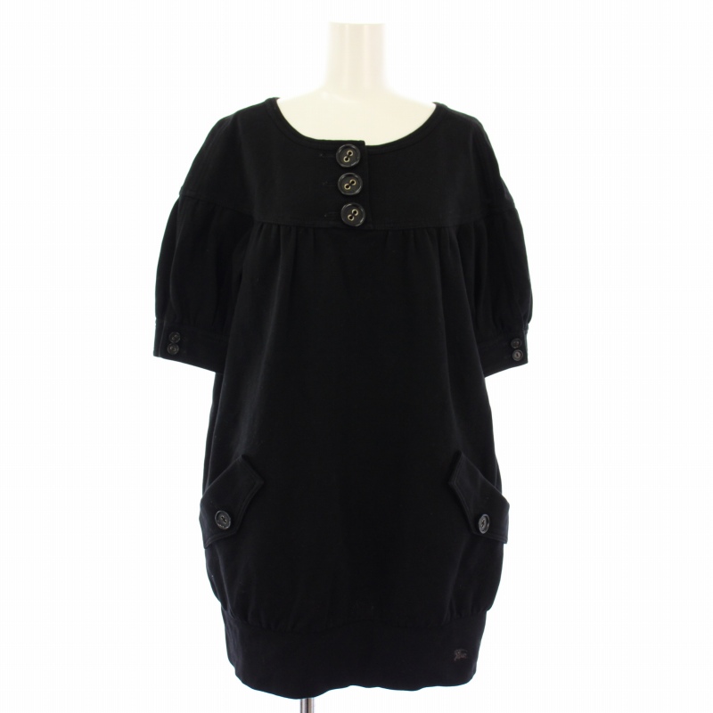 バーバリーブルーレーベル BURBERRY BLUE LABEL ワンピース 半袖 ひざ