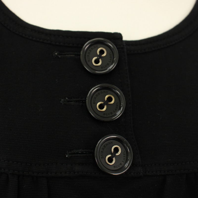 バーバリーブルーレーベル BURBERRY BLUE LABEL ワンピース 半袖 ひざ