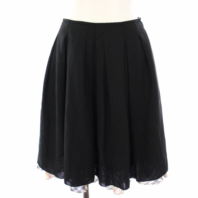 バーバリーブルーレーベル BURBERRY BLUE LABEL フレアスカート ミニ