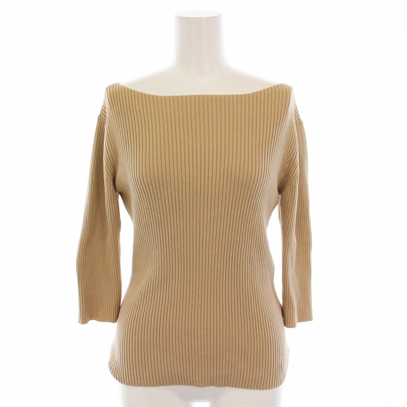 新品未使用！ドゥーズィエムクラス購入 SANDBEIGE サンドベージュ ニット ベーシック ニット（ニット/セーター）｜Deuxieme Classe