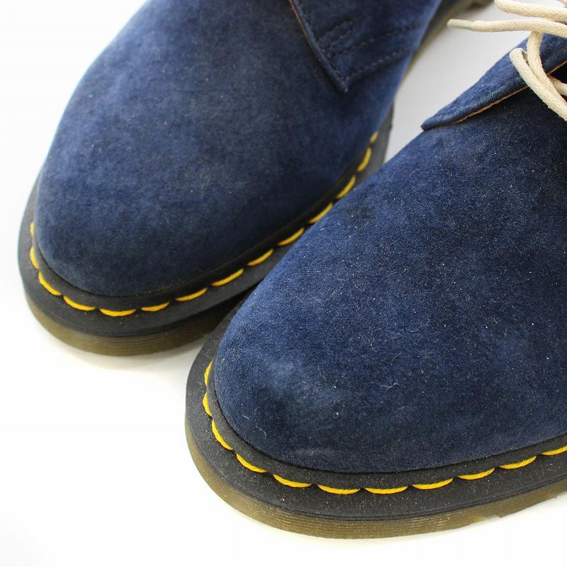 ドクターマーチン DR.MARTENS 3ホール スエードブーツ 22739 UK8 青