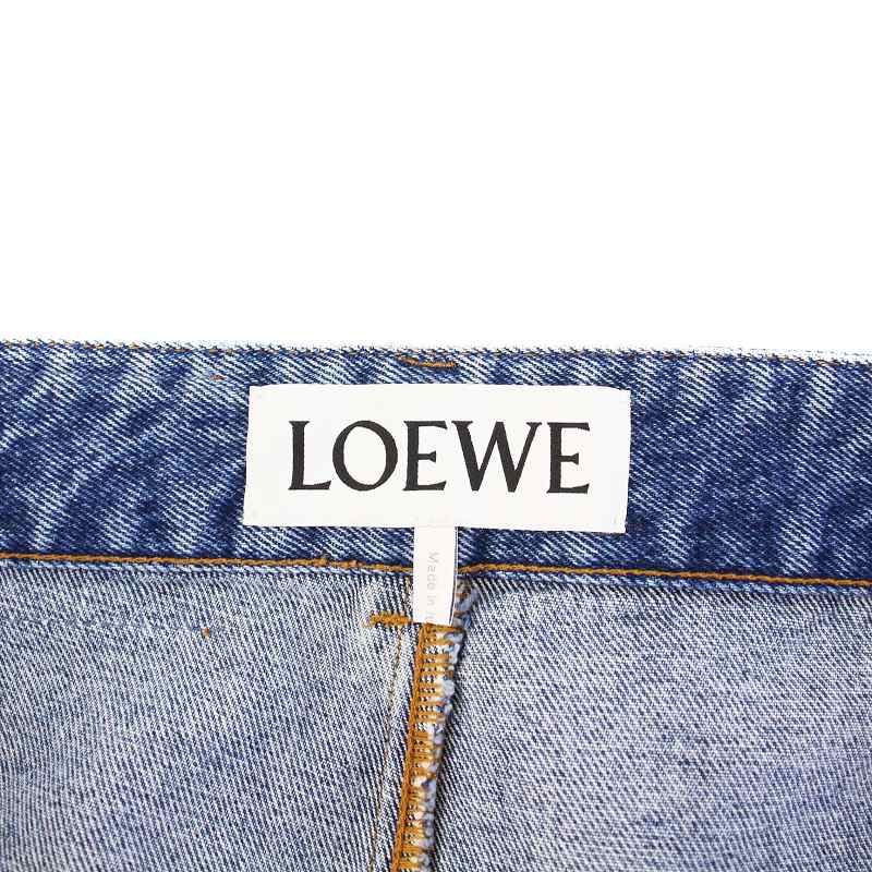 ロエベ LOEWE ANAGRAM BAGGY JEANS アナグラム バギージーンズ デニム  
