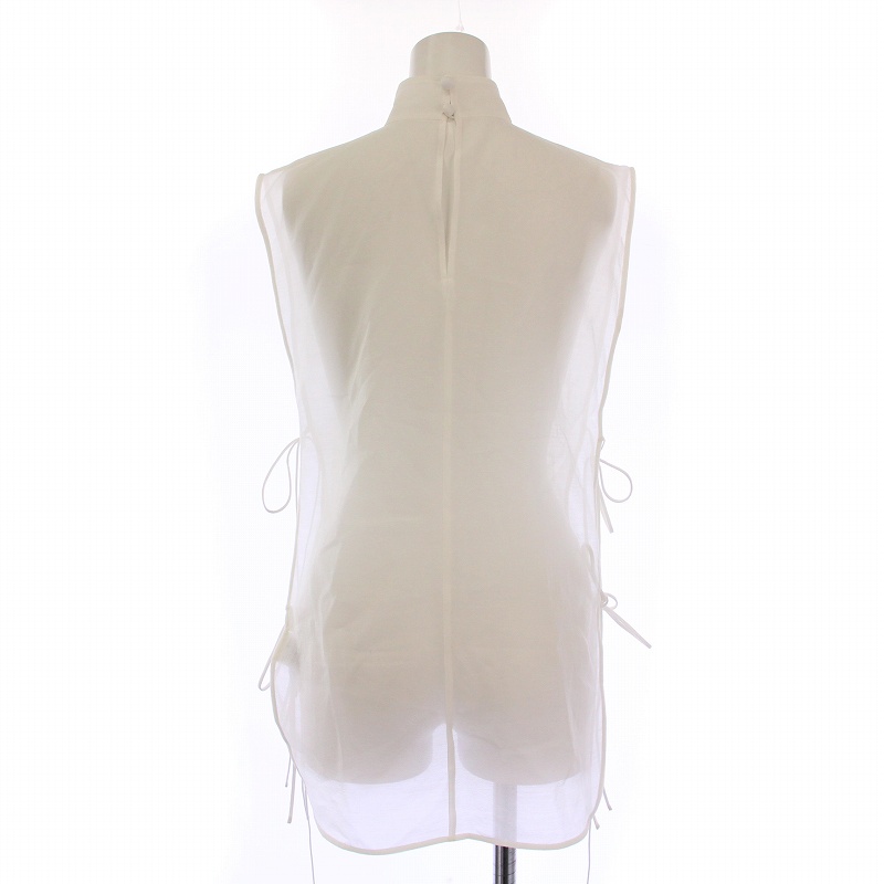 マメクロゴウチ Mame Kurogouchi Sheer Embroidery Vest シアーエン 