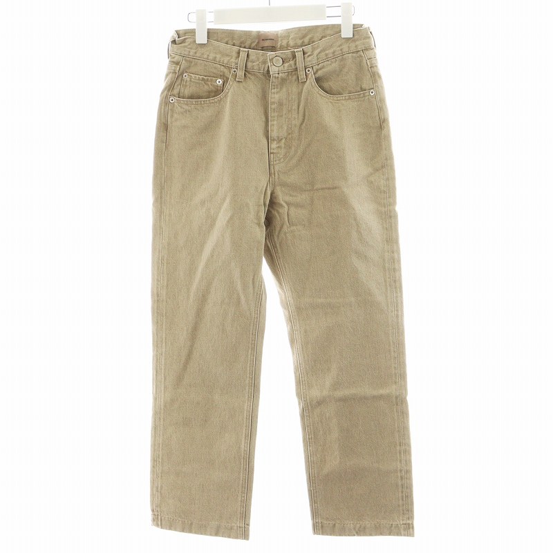 【店舗限定】THE SHISHIKUI MANY BOTAN/BEIGE ザ シシクイ THE SHISHIKUI デニムパンツ ジーンズ ジーパン ジッパー