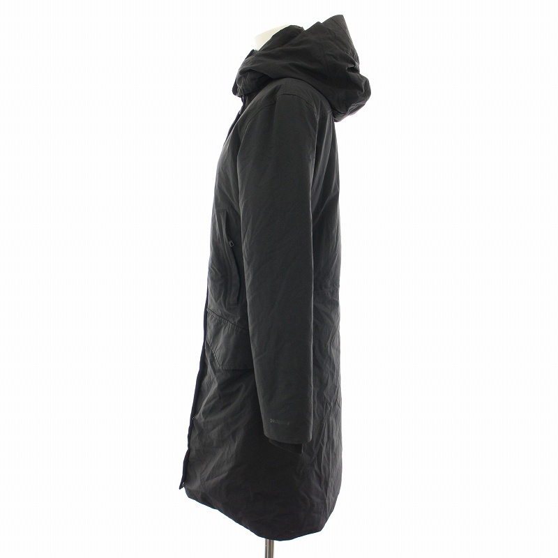 パタゴニア Patagonia シティストームパーカー CITY STORM PARKA ダウンジャケット アウター ミドル フード ナイロン XS 黒 ブラック 28005 /YT レディース