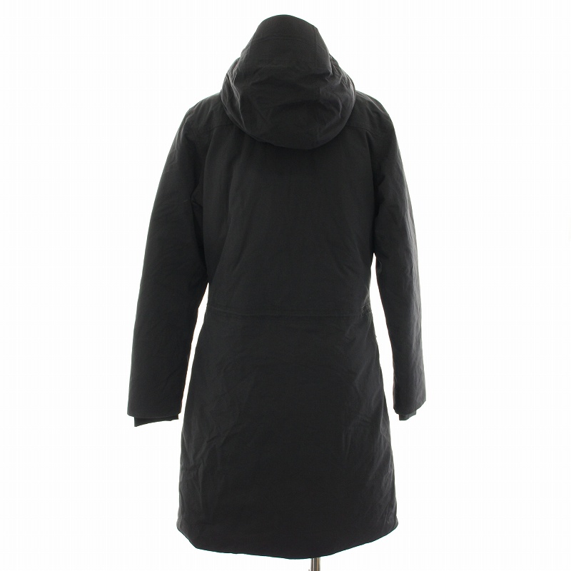 パタゴニア Patagonia シティストームパーカー CITY STORM PARKA ダウンジャケット アウター ミドル フード ナイロン XS 黒 ブラック 28005 /YT レディース