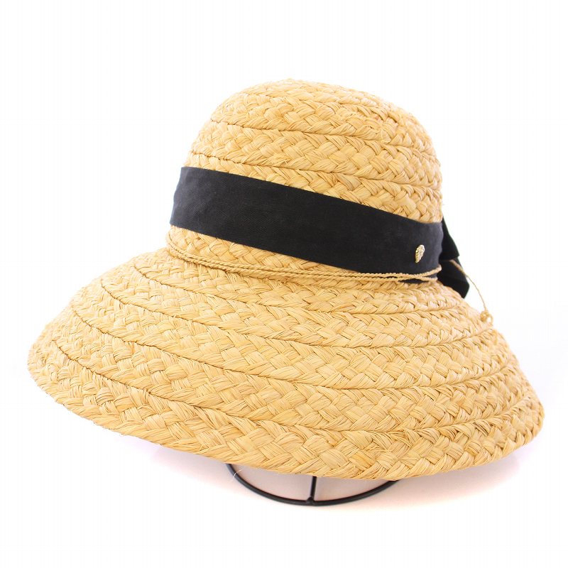 ヘレンカミンスキー麦わら帽子 た*ご様 ヘレンカミンスキー麦わら帽子