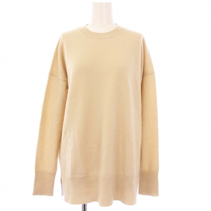 セオリー Theory 21AW CASHMERE KARENIA J ニット セーター 長袖 カシミヤ S ベージュ 01-1301710-323-902 /KH レディース セオリー Theory 21AW CASHMERE KARENIA J ニット セーター 長袖